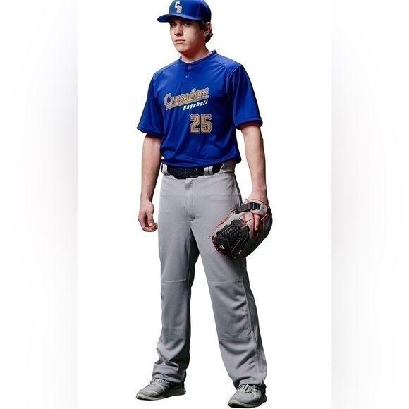 NWT - CHAMPRO Men's MVP Ob Open Bottom Loose-fit Baseball Pants size small - Picture 3 of 15